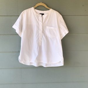 J. Crew Boxy Popover Dress Shirt
